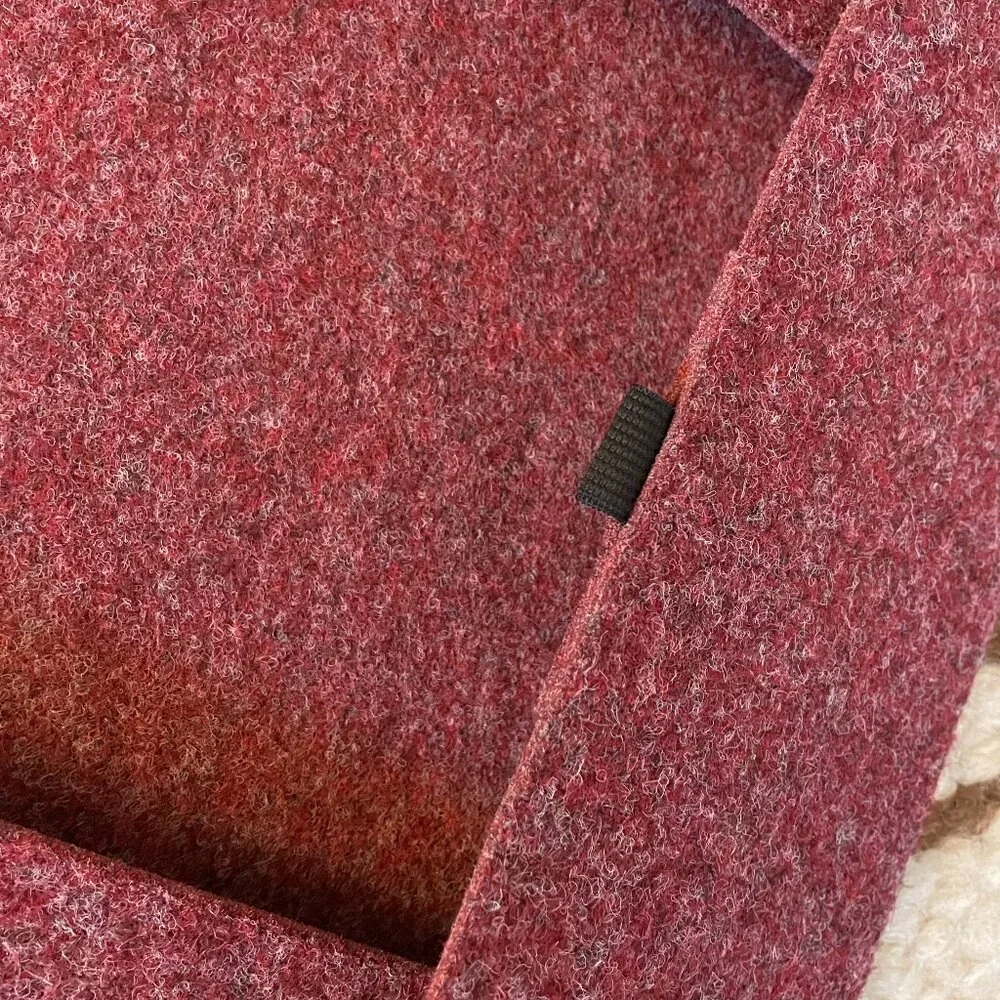 Wool laptop case